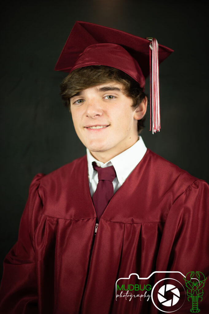 Zack's graduation portrait